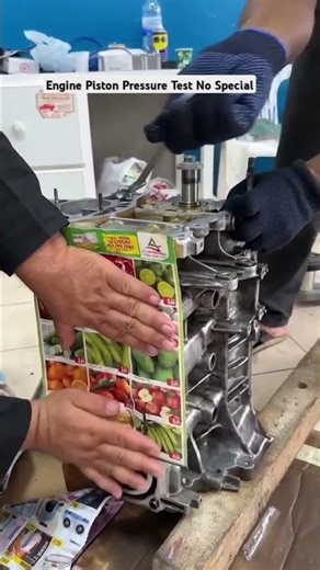 What is the ENGINE Pressure Test Result Without Special Equipment