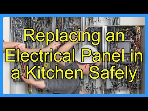 Replacing an Electrical Panel in a Kitchen Safely