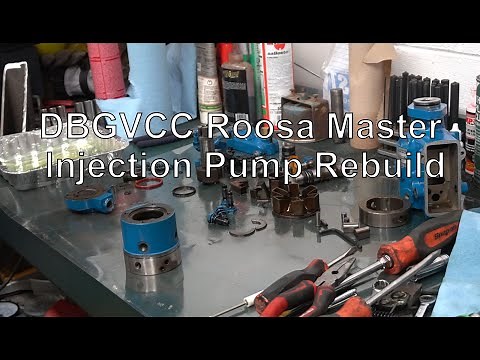 Rebuilding a Roosa Master/Stanadyne diesel injection pump from a Ford Tractor