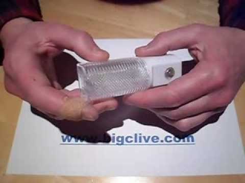 Teardown of an LED plug-in night light.