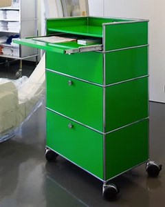 2.2K views · 77 reactions | The USM Haller as a storage trolley; one unit, various possibilities. | USM Modular Furniture | Facebook