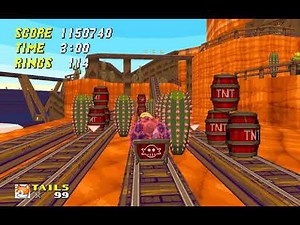 SRB2 v2.2 - Arid Canyon Zone (Tails)