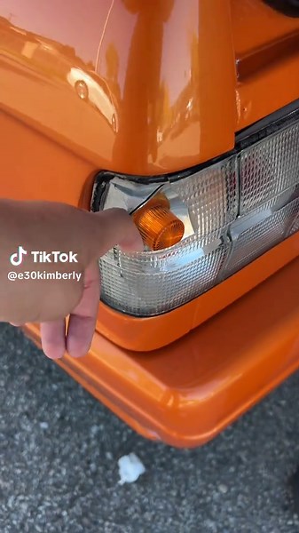 Replacing my amazing clear taillights after the shop cracked them and broke them it was a matter of time until pieces did start to fall off 🥺 I went back to the oem ones that originally came with the e30 since so much water was leaking into it we did change all the bulbs too 😉#e30stunna #e30 #bmw #carsoftiktok #bmw325i