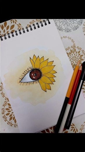 eye art 👁✨️ #art #drawing #painting #shorts #shortsfeed #abstractart#trending #short #viral