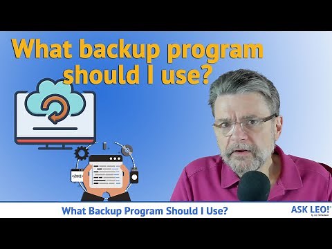 What Backup Program Should I Use? A Recommended Approach