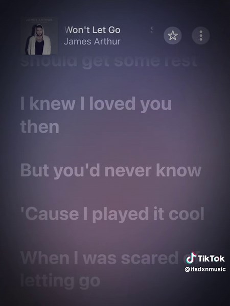 #spotify #lyrics #fyp | Say You Won't Let Go