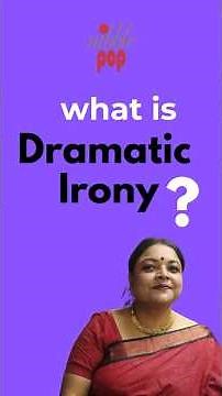What is Dramatic Irony? | Literary Terms Explained for Students #englisliterature #monamimukherjee