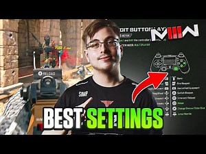 BEST PRO PLAYER CONTROLLER & GRAPHICS SETTINGS! (MW3 Best Settings)