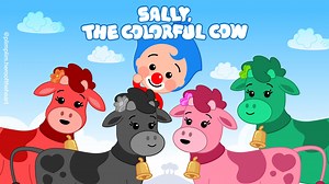2.5K views · 53 reactions | Learn the colors with this song!  “Sally, the colorful cow” is out! ♥️Go watch it on our Youtube channel  https://www.youtube.com/@PlimPlimNurseryRhymesKidsSongs/videos . . . #PlimPlim #PlimPlimClown #Cartoons #Colors #ForKids #SongsForKids | PlimPlim, A Hero Of The Heart | Facebook