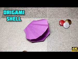 Origami Shellfish | Origami Shell | Origami Tutorial | Paper craft