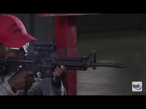 Slow Motion Video of an M4 Carbine in Action
