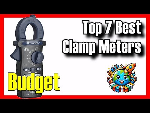 🔥 TOP 7 BEST Budget Clamp Meters to Buy on Amazon [2025]✅[Cheap] For Electricians