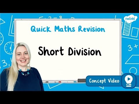 What Is Short Division? | KS2 Maths Concept for Kids
