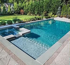 Modular Fiberglass Pool – DIY Inground/Above Ground, Leak-Proof, Custom Small/Large Swimming Pools Fiberglass Shell (100×50cm)