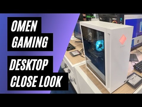 HP OMEN 25L Gaming Desktop PC - Review and Close Up View