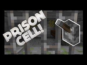 Minecraft How to Make a Working Prison Cell