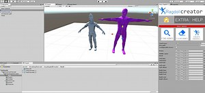 Easy Ragdoll Creator - Tool for creating a ragdoll easily in Unity 3D
