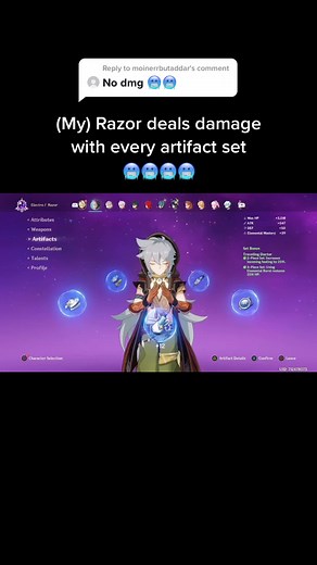 Razor Artifact Set Guide for Genshin Impact