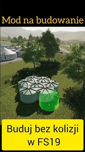 Mod na bezkolizyjne budowanie w FS19 #fs19 #fs19mods #farmingsimulator19 #symulatorfarmy #modhub
