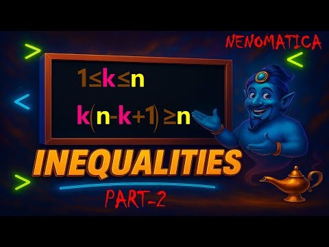 Inequalities 4-2: Basic Inequalities | NENOMATICA