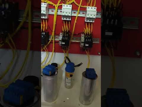 Automatic Power factor Control Panel #powerfactor