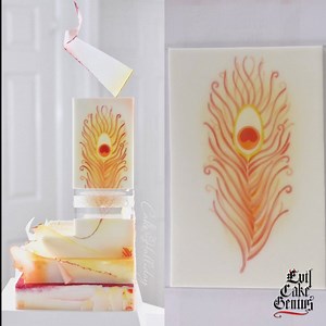 1.2K views · 18 reactions | ✨Introducing the newest stencils in the @cake_halliday collection ✨ They are her most innovative stencils yet! Her Peacock Feather Stencils mix and match to create elaborate peacock patterns on any cake 朗 Shop here - https://bit.ly/2JtNAAZ #evilcakegenius #cake #cakedecorating #cakestencil #weddingcake | Evil Cake Genius | Facebook
