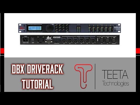 dbx driverack 260 Tutorial | dbx 260 Speaker Management Tutorial I dbx Speaker Management Tutorial