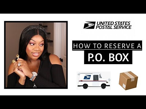 HOW TO GET A PO BOX 📦 | Size, Price, Identification and more!!
