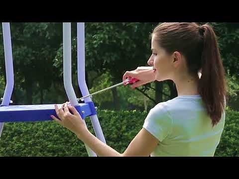 Bestway® Poolleiter: Aufbauanleitung