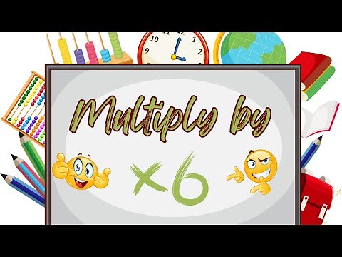 The 6 Times Table Song (Multiplying by 6) | Silly School Songs