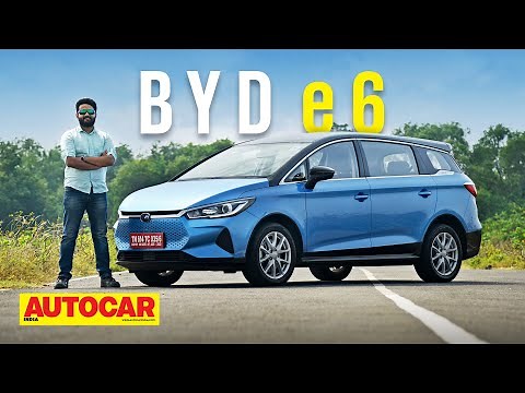 2021 BYD e6 review - Electric MPV with a claimed 500km range | First Drive | Autocar India
