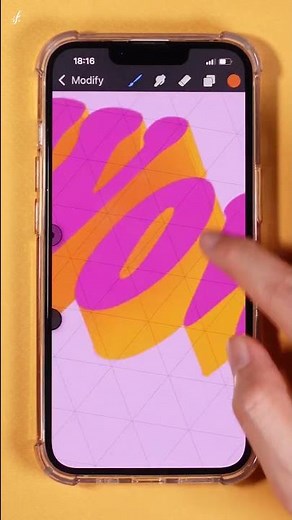 How To Draw On Your iPhone Using Procreate Pocket🌟 #shorts