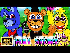 FNaF World: Update 1 & 2 - 100% Full Story Gameplay (All Characters, Hard Mode, All Endings) (UHD)