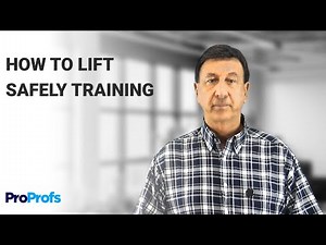 How to Lift Heavy Objects Safely I Course Introduction