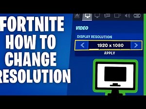 Fortnite: How to Change Resolution (Boost FPS or Visuals 2025) | How to change resolution fortnite
