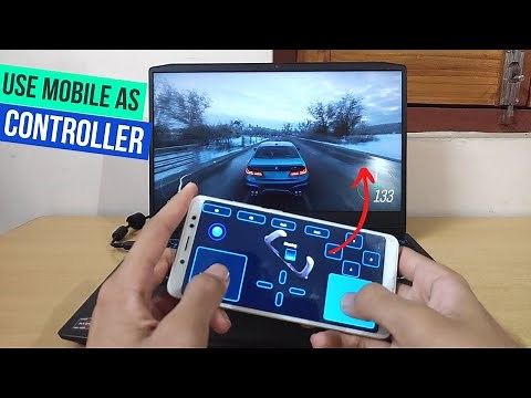 How to use your Mobile phone as a controller for Laptop/pc | Control pc games with mobile latest
