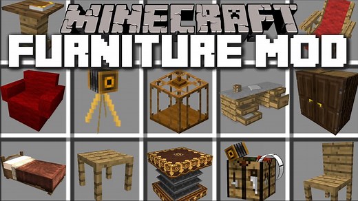 MrCrayfish's Furniture Mod (1.20.1, 1.19.4) - Best Furniture Mod