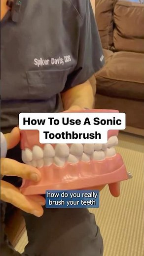 How To Use A Sonic Toothbrush