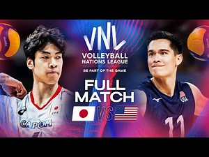 Japan 🇯🇵 vs. USA 🇺🇸 - VNL 2024 | Full Match - Week 3