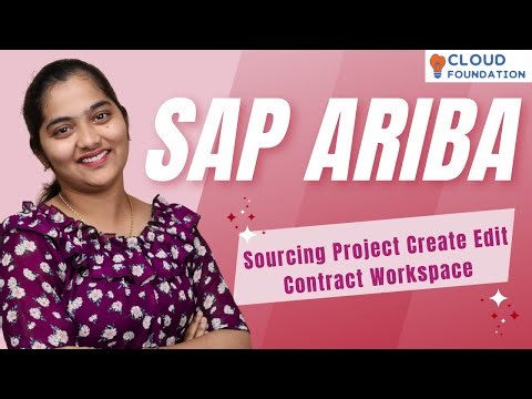 SAP Ariba Sourcing Project | SAP Ariba Online Videos | SAP Ariba Online COurse | CloudFoundation