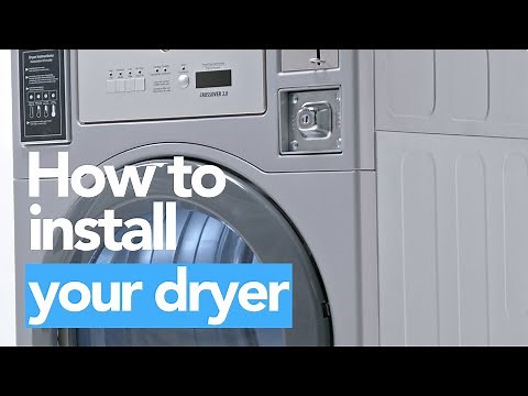 How to Install Your Dryer | Crossover 2.0 by Wascomat