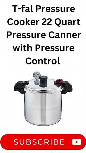 T-fal Pressure Cooker 22 Quart Pressure Canner with Pressure Control. _Product Review #viral