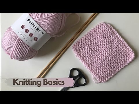 HOW TO KNIT for absolute beginners: the knitting basics/free tutorial.