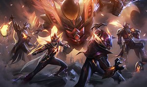 LMHT - Loạt trang phục CKTG 2019 của FPX chính thức ra mắt: Malphite sợ vợ, Vayne múa quạt, Gangplank Super Sentai...