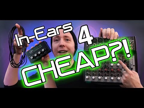 Simple and EASY In-Ear Monitor System for CHEAP!