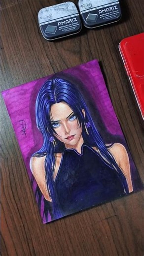 ⭐ “Nico Robin in Real Life ✨ Realistic Drawing!” #robinonepiece #short