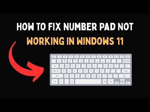 How To Fix Number Pad Not Working In Windows 11