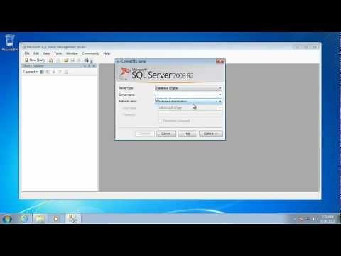 Install SQL Management Studio 2008 R2 Express