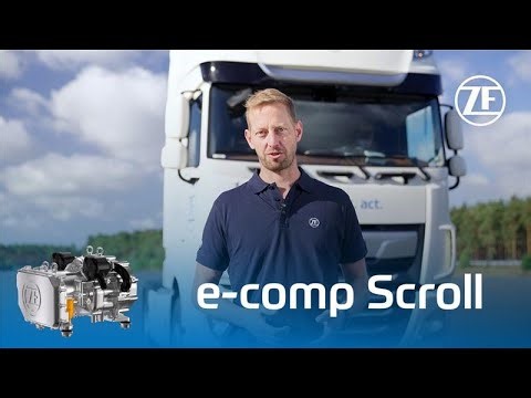e-comp Scroll: Latest Innovation in Compressed Air Generation for Electrified Commercial Vehicles