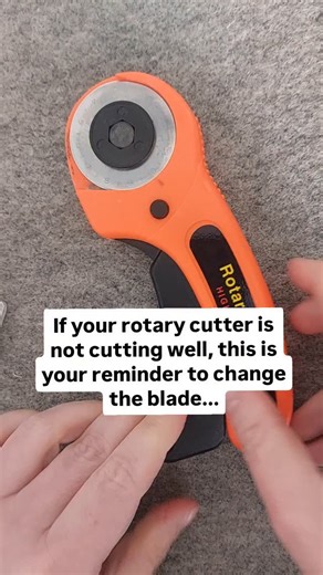 3.3K views · 112 reactions | ️ How to Change a Rotary Cutter Blade...